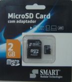 CARTAO MEMORIA 2 GB (MICRO SD) (SMART)